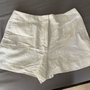 Women's White Shorts
